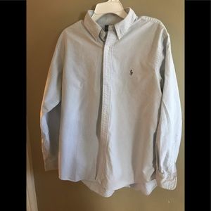 Men’s 17 Ralph Lauren classic fit button down shirt